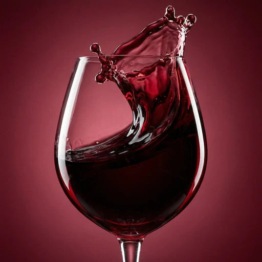 Red wine collection cover image featuring a glass of red wine