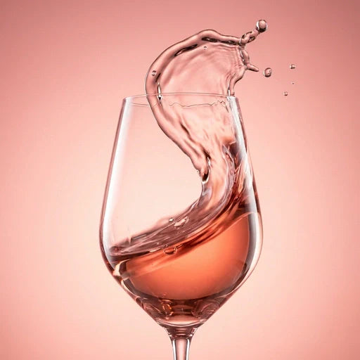 Rose wine collection cover image featuring a glass of rose wine