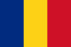 Flag with blue and red horizontal stripes